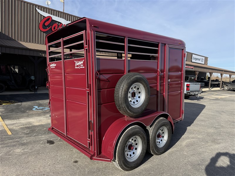 2026 Calico two horse bumper pull trailer