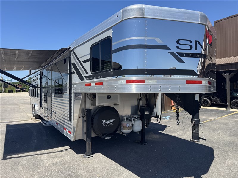 2024 smc 8416 laramie four horse trailer with 2-yr warranty