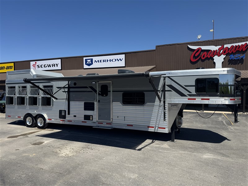 2024 smc 8416 laramie four horse trailer with 2-yr warranty
