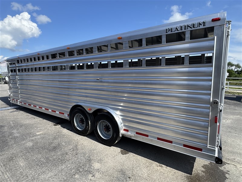 2026 Platinum Coach 28' stock trailer