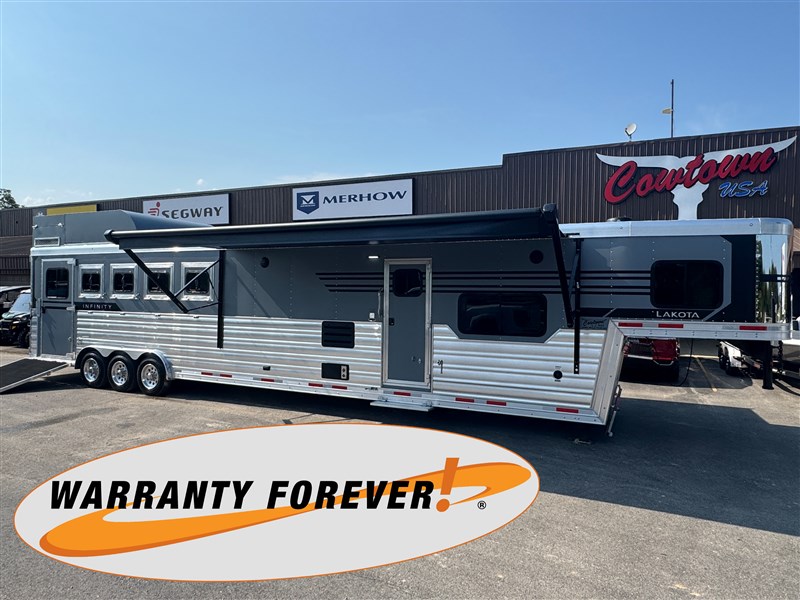 2027 Lakota Infinity 8516 Side Load w Drop-Bunk & Warranty