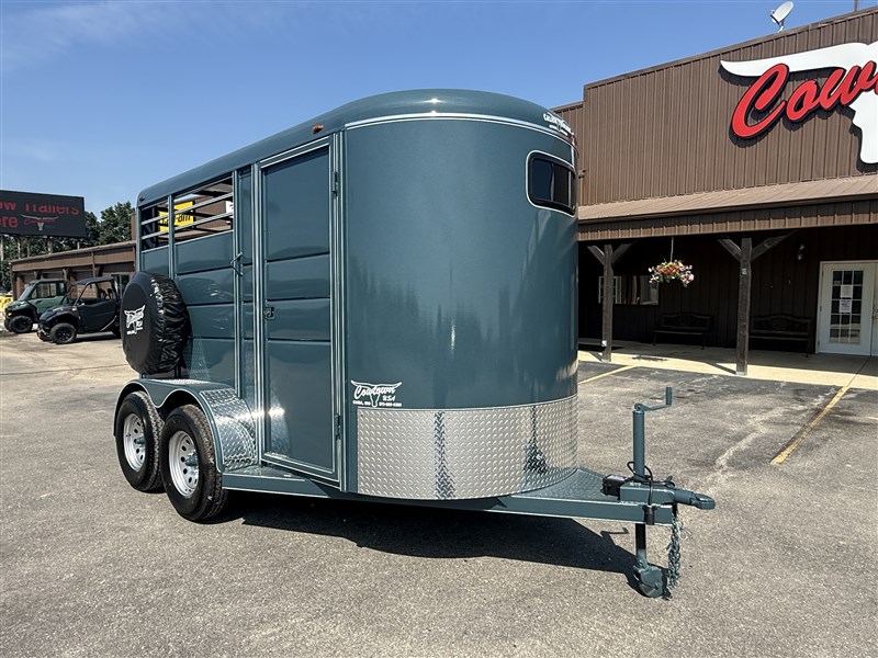 2027 Calico Two Horse Slant Load Bumper Pull Trailer