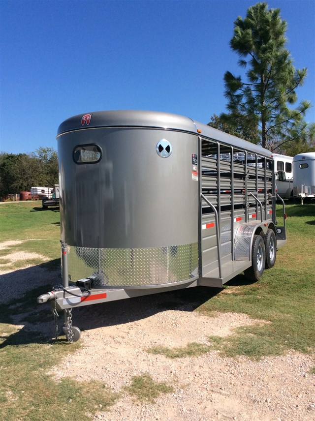 2018 WW ALL AROUND CATTLE TRAILER 6X16