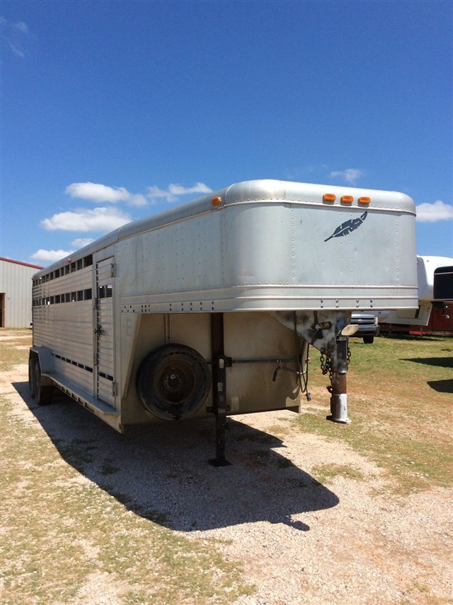 1994 Featherlite 7'X24' ALUMINUM STOCK TRAILER