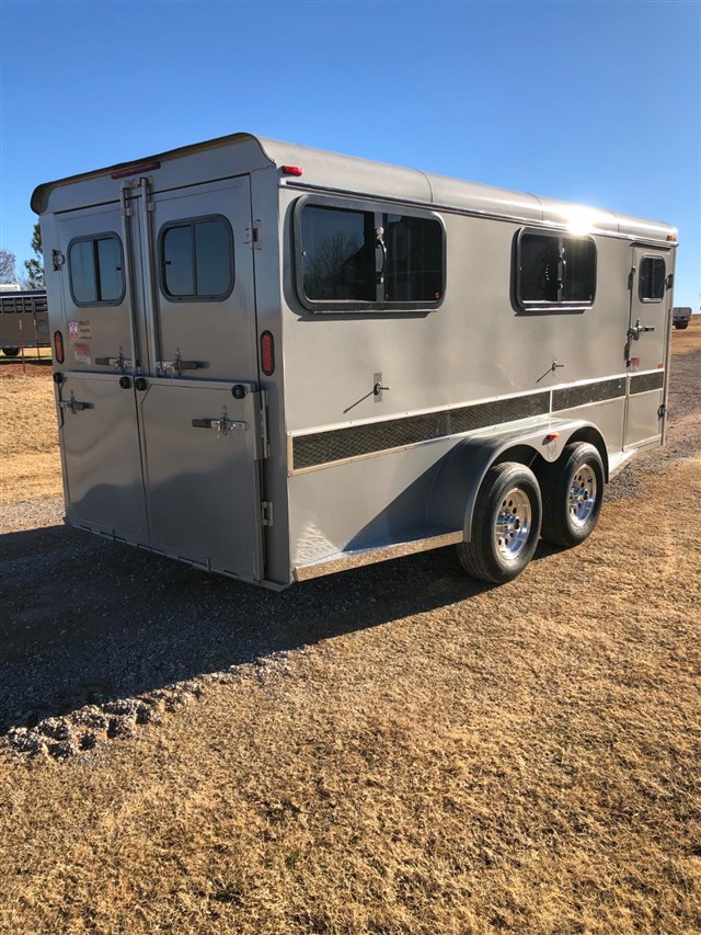 2019 WW ALL AROUND SHOW PIG TRAILER W/8 PENS(PEWTER)