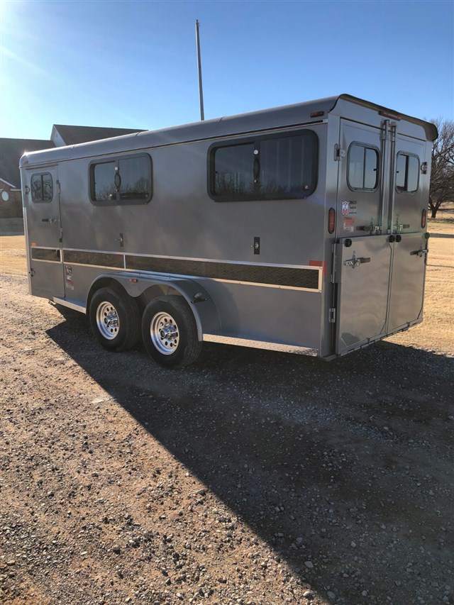 2019 WW ALL AROUND SHOW PIG TRAILER W/8 PENS(PEWTER)