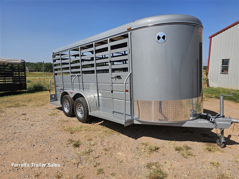 2024 W-W 6'6x16 bumper pull all around horse trailer