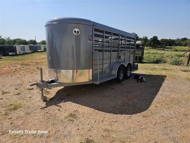 2024 W-W 6'6x16 bumper pull all around horse trailer