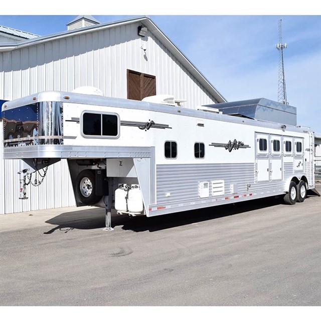 2006 Platinum 4 Horse 16 Lq Bunks In, Lq Horse Trailers With Bunk Beds