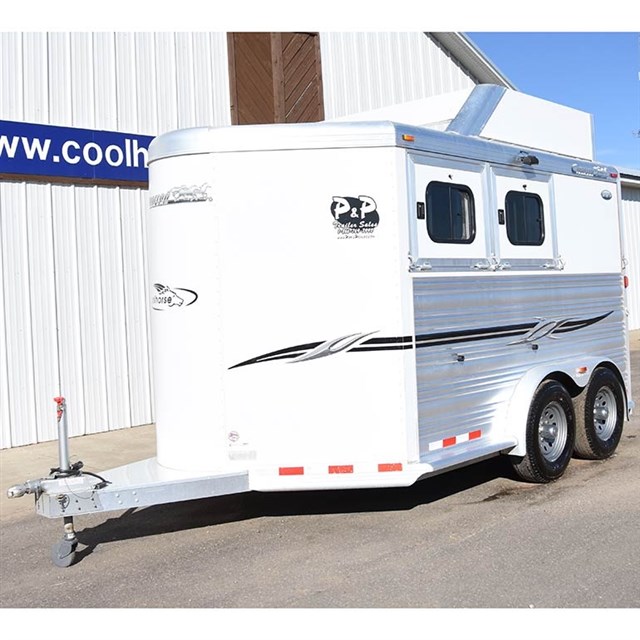 2010 Cimarron 2 Horse Bumper Pull, New Tires, CoolFloor