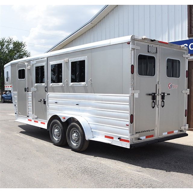 2014 Kiefer 3 Horse Trailer