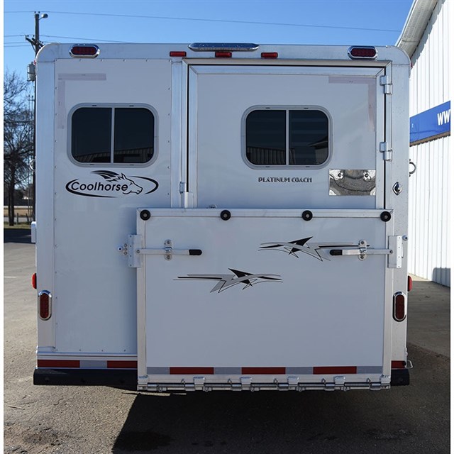 2019 Platinum Trainer's Horse Trailer with Smart Tack Package