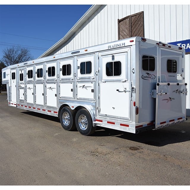 2019 Platinum Trainer's Horse Trailer with Smart Tack Package