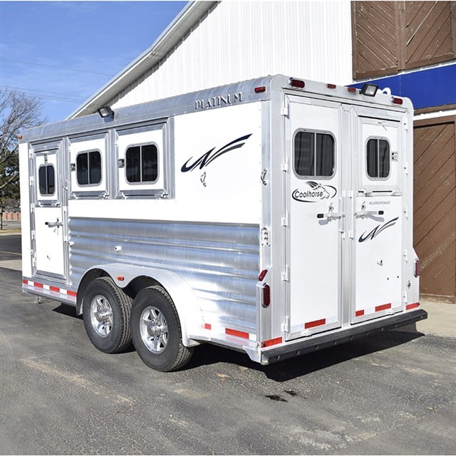 2019 Platinum 3 Horse Bumper Pull Horse Trailer