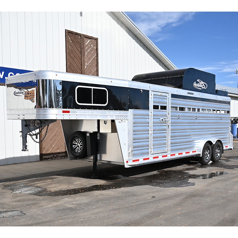 2021 Platinum 4 Horse Stock Combo with Hay Pod