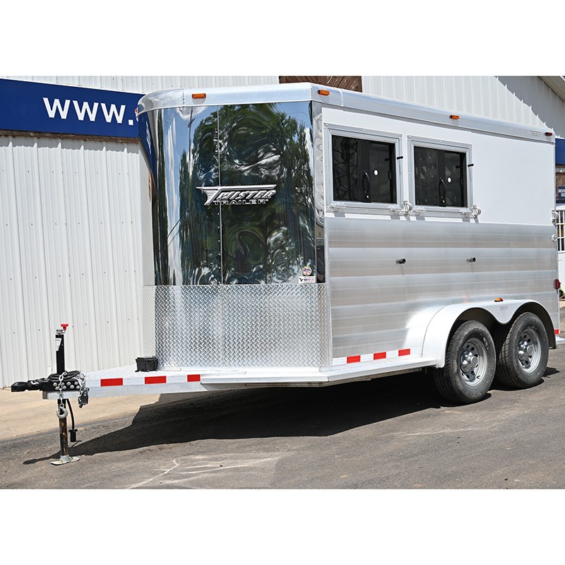 2019 Twister 2 Horse Bumper Pull Horse Trailer