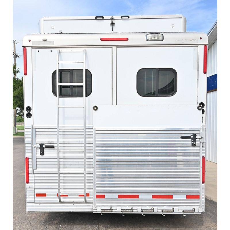 2013 Bloomer 3 Horse Loaded Gooseneck Horse Trailer