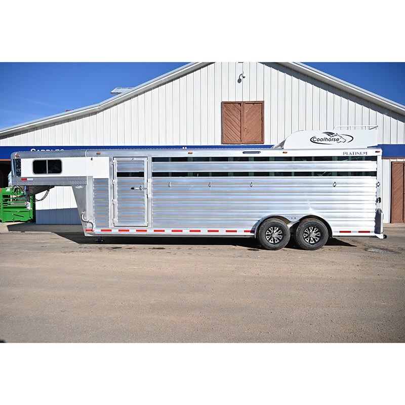 2024 Platinum Stock Combo Horse Trailer with CoolFloor