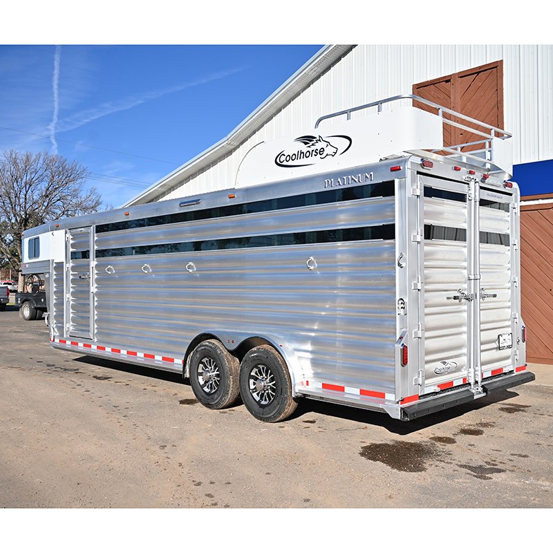 2024 Platinum Stock Combo Horse Trailer with CoolFloor