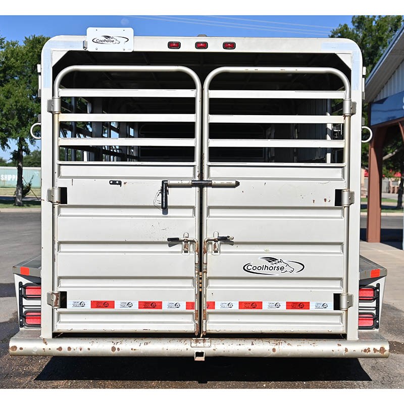 2017 GR 24' stock trailer, hard top