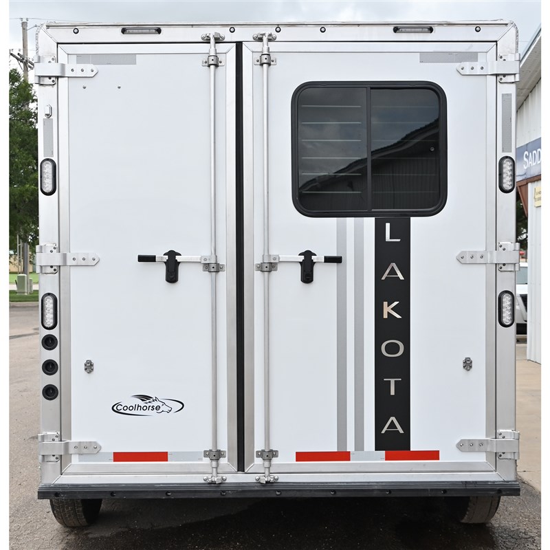 2026 Lakota charger 2 horse trailer 8' wide with 9' lq