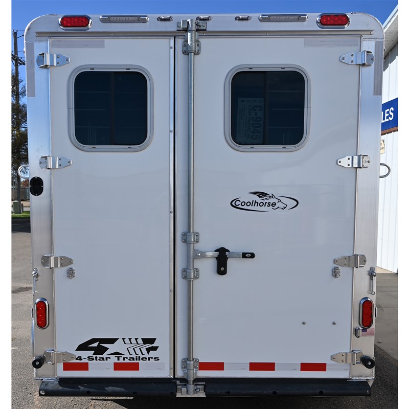 2026 4-star 3 horse trailer 6'10" wide x 18' long