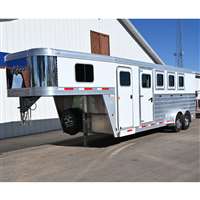 2020 4 horse Exiss 4 Horse Goosneck Horse Trailer