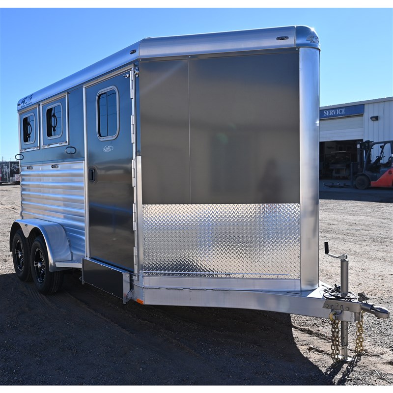 2027 4-star 2 horse bumper pull 6'10x12' horse trailer