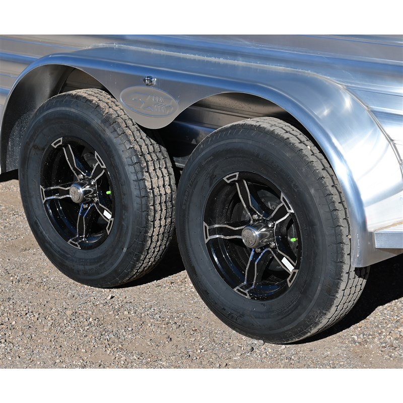 2027 4-star 2 horse bumper pull horse 11' trailer white skin