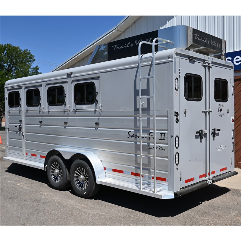 2024 Trails West 4 horse santa fe model bumper pull horse trailer