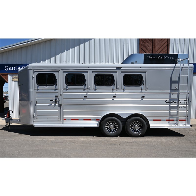 2024 Trails West 4 horse santa fe model bumper pull horse trailer