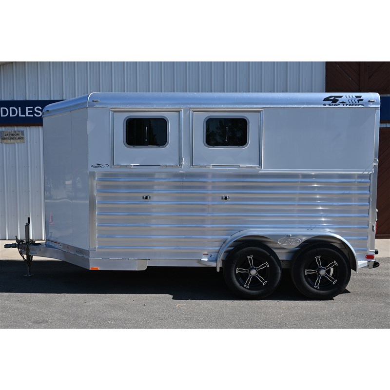 2026 4-star 2 horse bumper pull 6'10" w x 12' l horse trailer