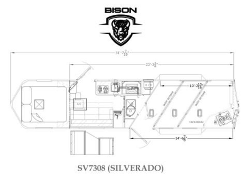 2023 Bison silverado sv7308