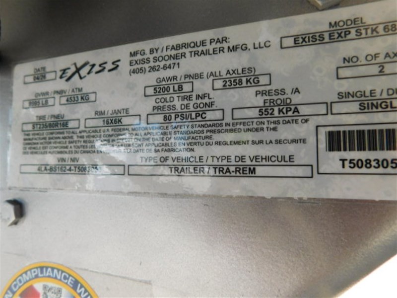 2026 Exiss stk 6816