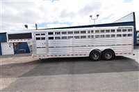 2025 Elite 24' cattle show trailer