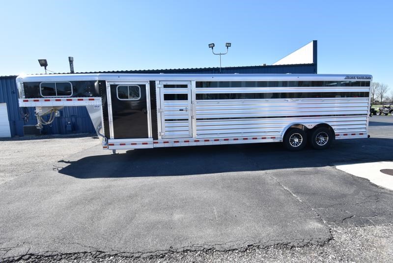 2025 Elite show cattle trailer 8x28x6.5