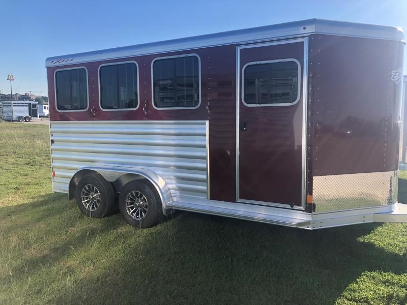 2024 Exiss 2024 xt 3 horse bumper pull trailer