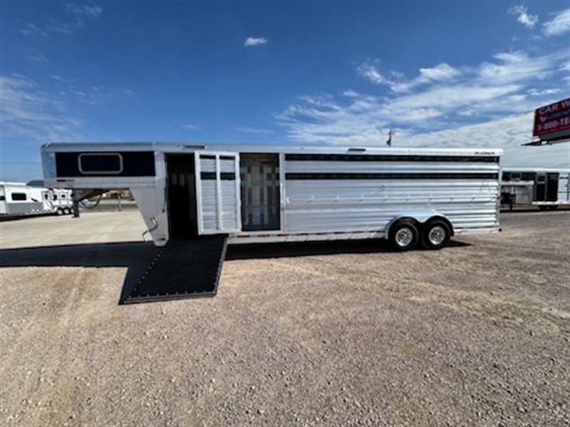 2026 Platinum Coach c-sport 8'x28' livestock trailer