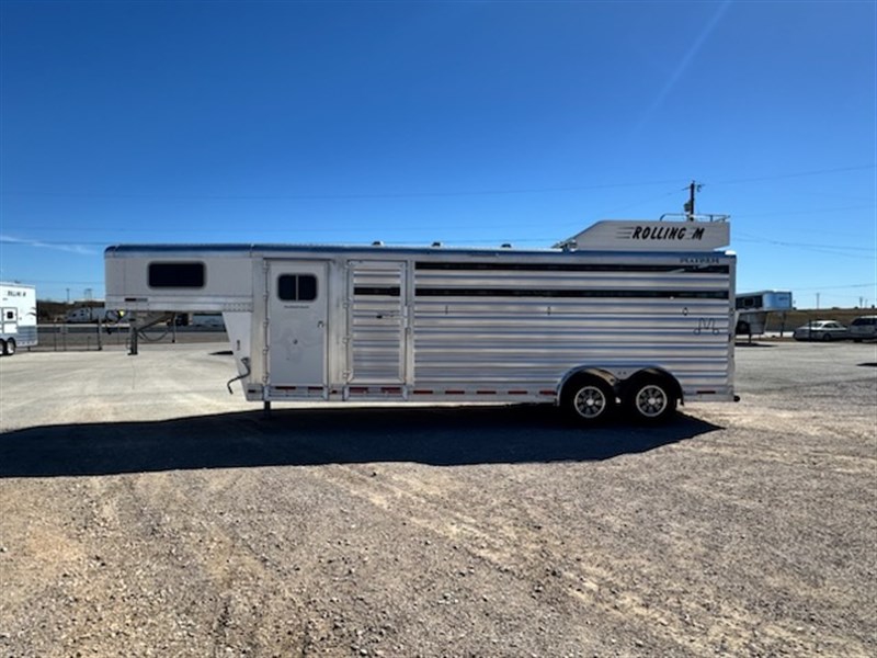 2026 Platinum Coach 4 horse stock combo trailer with dressing room & m