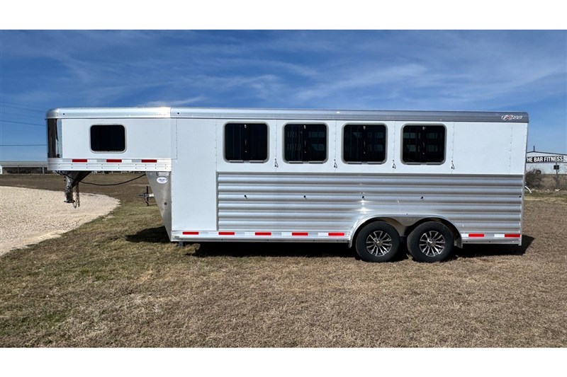 2026 Exiss cfx 4horse gooseneck horse trailer