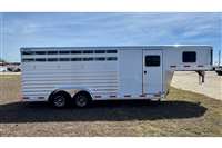 2026 4 horse Exiss Trailers CFX 4Horse Gooseneck Horse Trailer