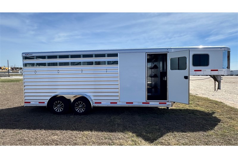 2026 Exiss cfx 4horse gooseneck horse trailer