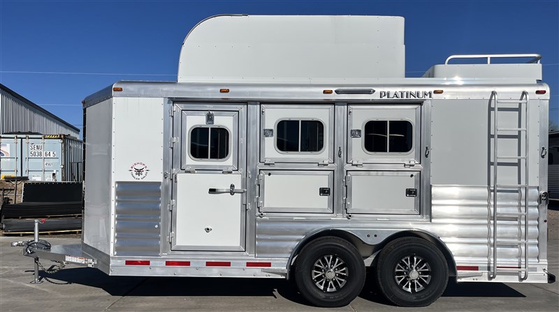 2024 Platinum Coach 3 horse bumperpull