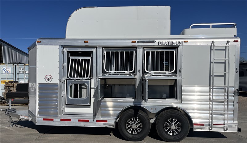 2024 Platinum Coach 3 horse bumperpull