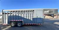 2012 Stock horse Maverick 20' Stock Trailer
