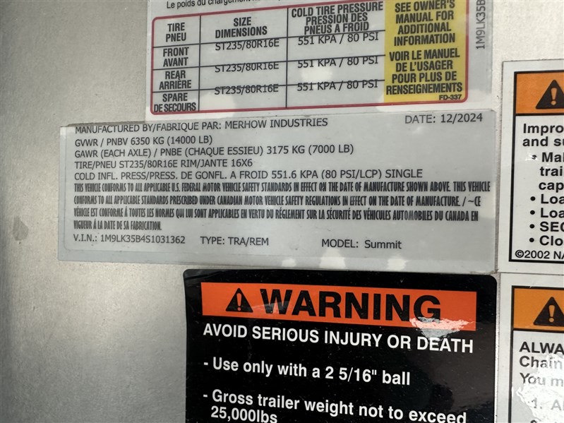 Merhow8312 RK-6S Summit 3H w/ 12'SW LQ & 7' Slide17