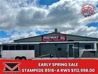 2025 5 horse Merhow 8516-A RWS Stampede 5H w/ 16'SW LQ & 9' Slide