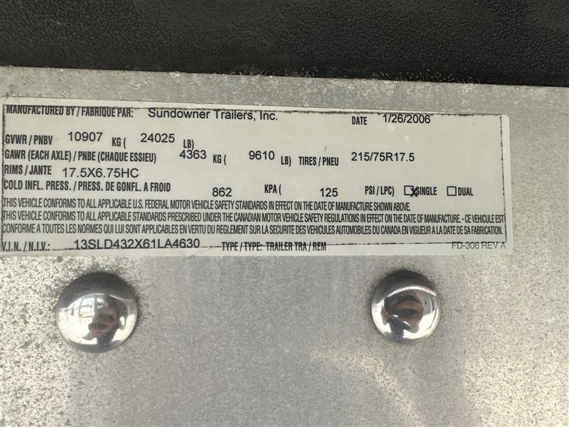 Sundowner8016 Signature 4H w/ 16' Living Quarters19