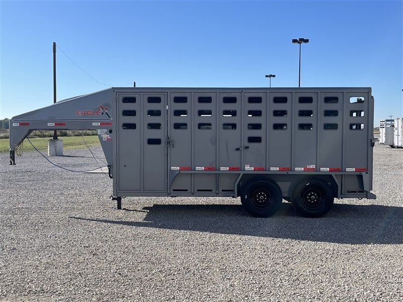 Eagle7' X 16' Livestock Trailer GN5