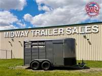 2027 2 horse S&S 2 Horse Slant Load w/ Front Dress